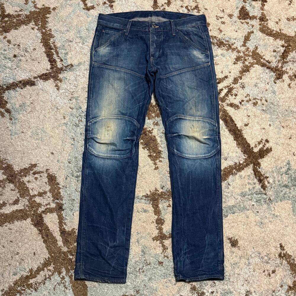 G Star Raw 5620 3D Low Tapered Mens Size 33x32 Streetwear